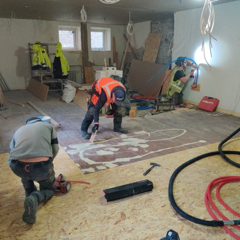 Linjasaneeraus Annankatu 5 Helsinki — 14 asuntoa, yli 1 000 m² työmaa, kuva 3/8
