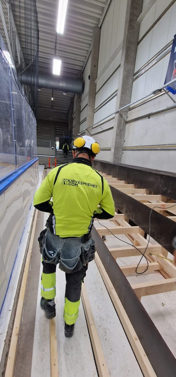 Jokerien areenan seisomakatsomo — Helsingin jäähalli, toimitilarakennus, kuva 5/8